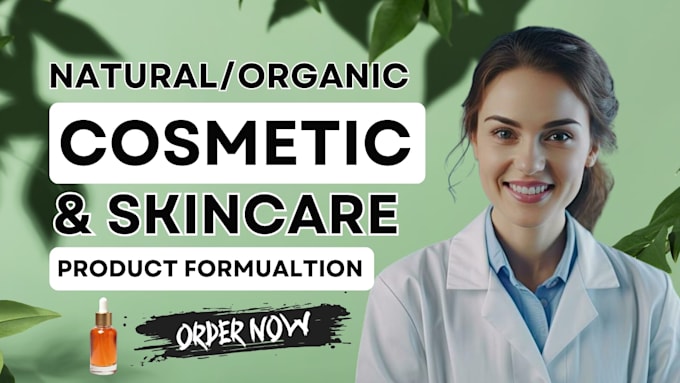 formulate cosmetic products, skincare, laundry, organic products, fragrance
