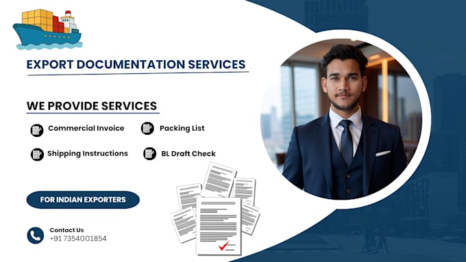 prepare export documentation for indian exporters