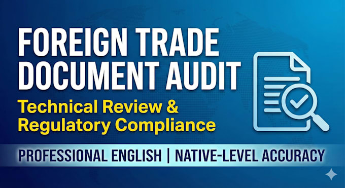 review and localize your foreign trade documents