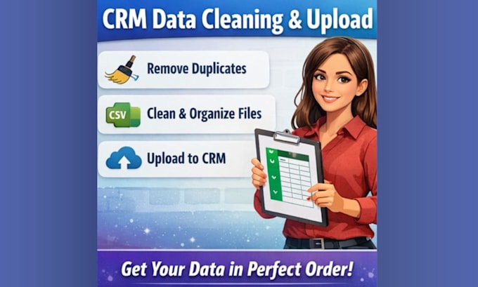 fix messy excel files and remove duplicates in 24 hours
