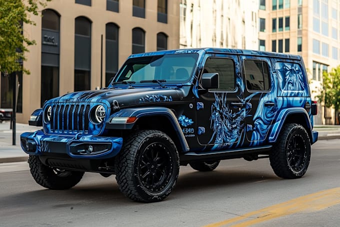 design car wrap vehicle wrap truck wrap