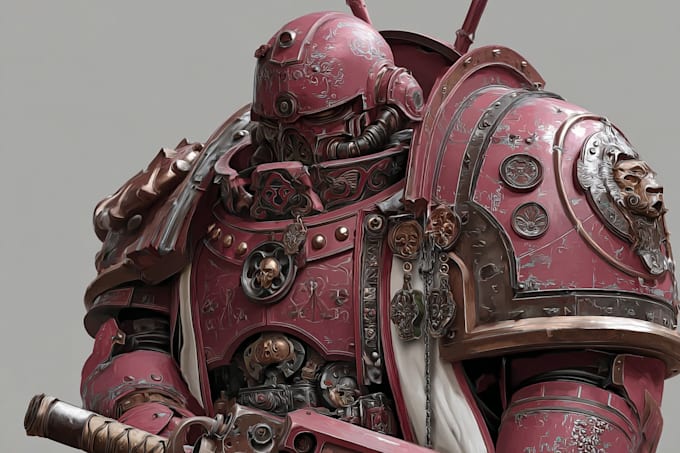 create warhammer 40k art