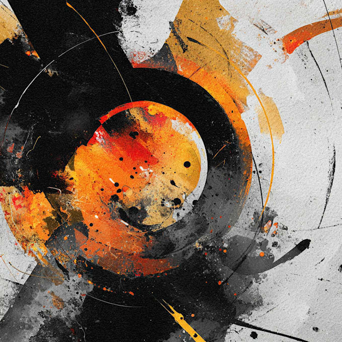 make creative abstract art for you