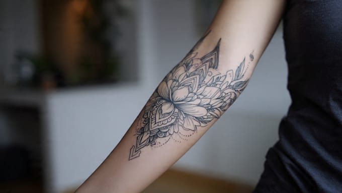 make custom tattoo geometric and nminimalist desig for you