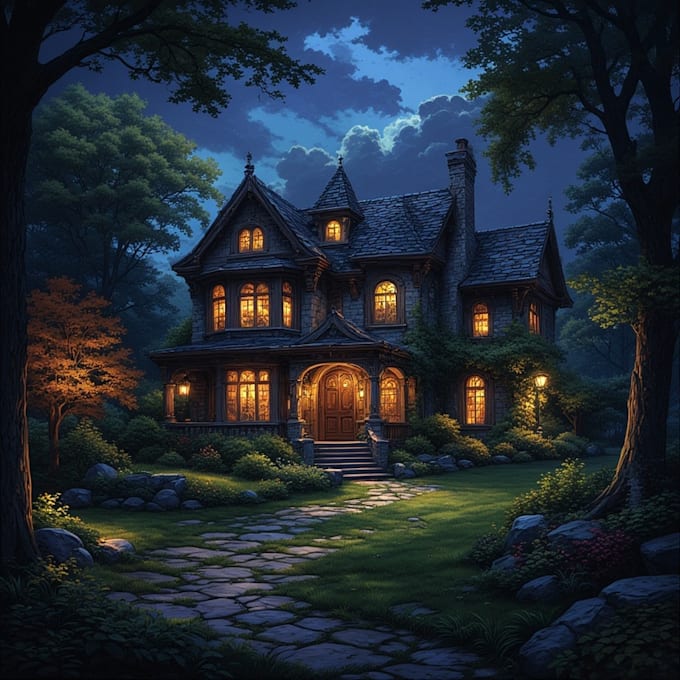 professionally design environment concept art