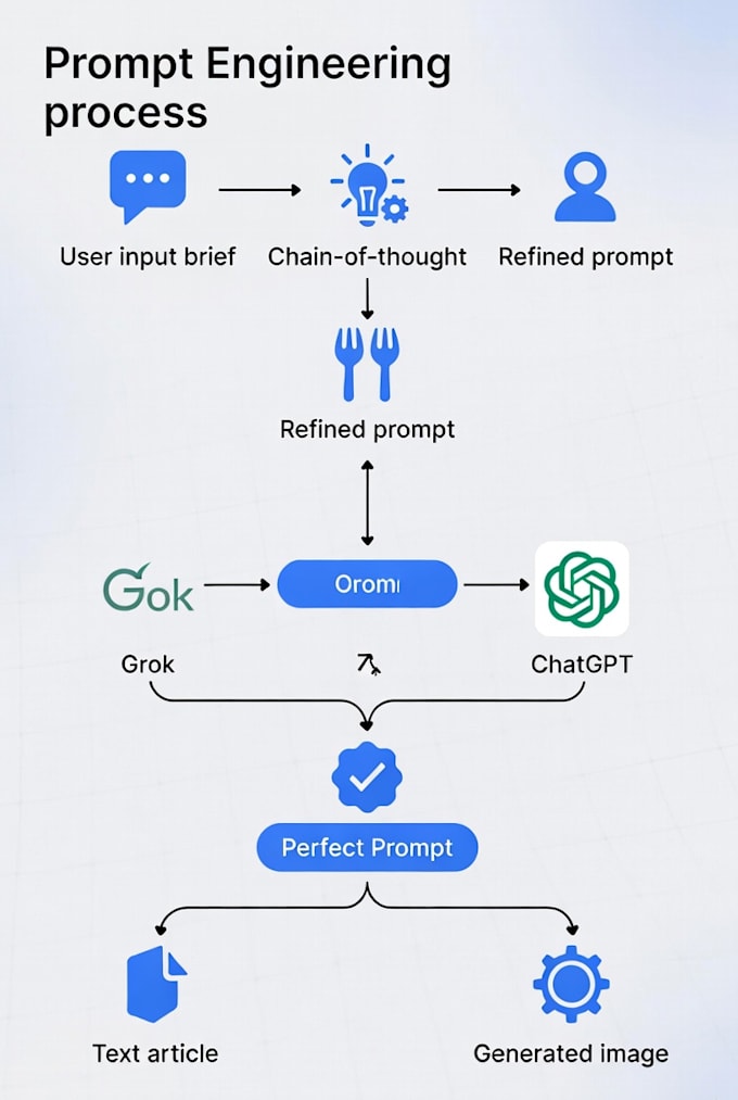 create custom ai prompts for chatgpt grok midjourney