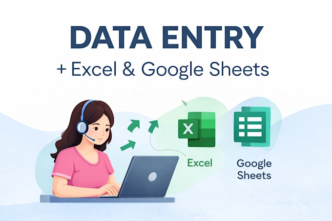 accurate data entry and mis report in excel and google sheets