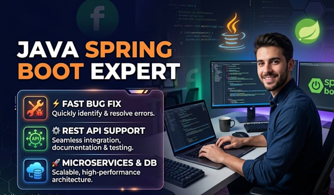 fix java or spring boot bugs and errors quickly