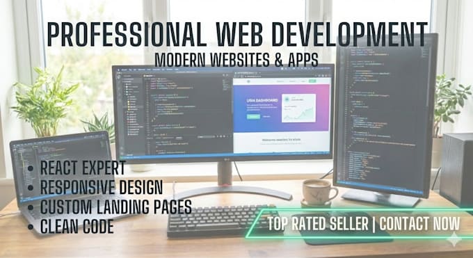 develop a landing page or single page website for your business
