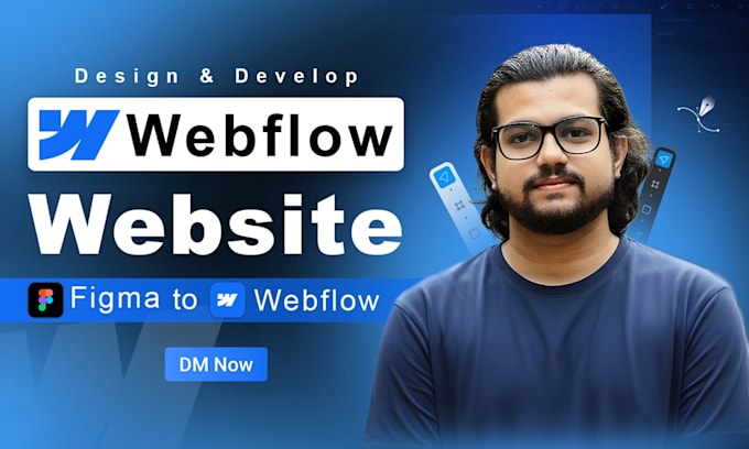 develop a webflow website from figma as an expert