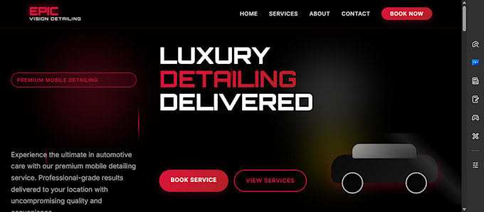 Create an animated interactive website with html css and javascript by ...