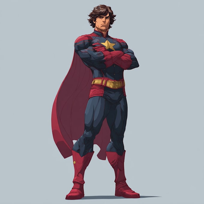 do a charcter of comic or design your comic character
