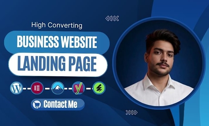create a high converting wordpress website or landing page