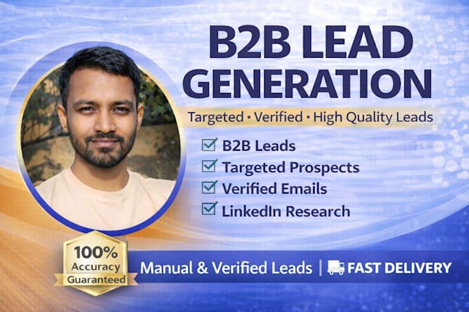 do b2b lead generation and targeted email list building
