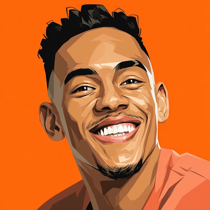 design vector cartoon portrait