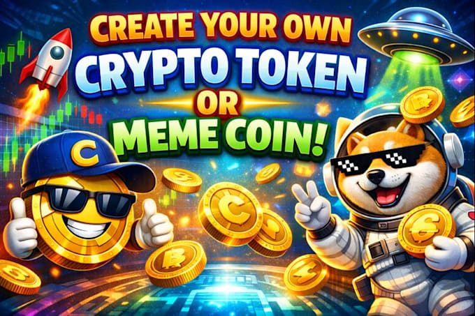 create your own crypto token or meme coin