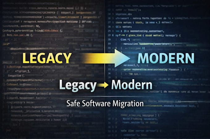 modernize, upgrade, or port legacy software to modern technologies
