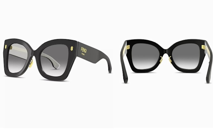 create realistic 3d glasses, eyewear design, cad model, sunglasses 3d rendering