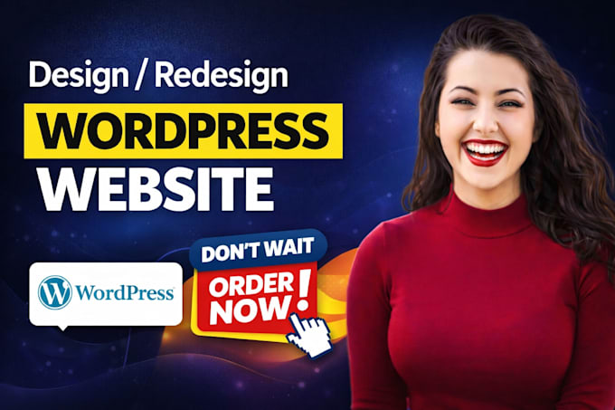 do wordpresswebsite development, design or redesign wordpress blog website