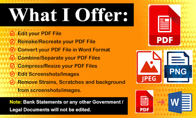 edit, remake, combine, resize, compress your PDF files
