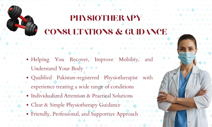 provide physiotherapy consultation to females