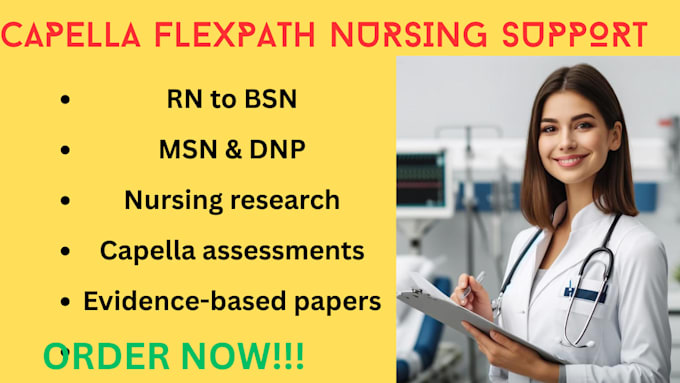 do capella flexpath rn to bsn, msn,dnp, nursing research and assessments