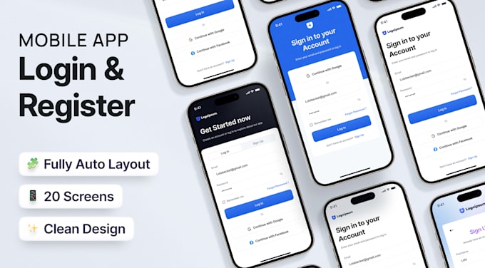 Design de ui criativo para aplicativos móveis ios, android