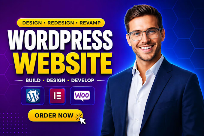 wordpress developer, design redesign wordpress website as a full stack developer