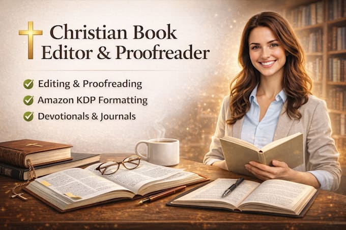 christian book editing, formatting proofreading book editor, devotionals journal