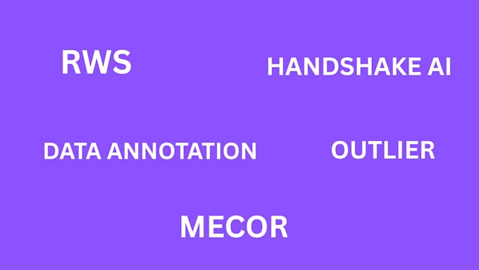 do evaluation and manage handshake, mecor, rws, outlier and data annotation
