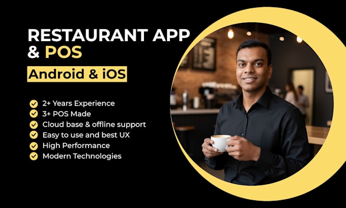build a custom mobile app for restaurants and pos systems