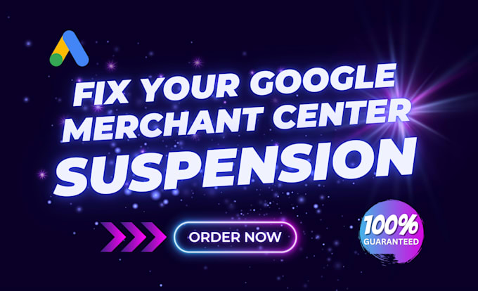 fix google merchant center suspension and misrepresentation