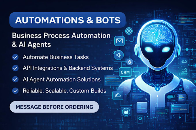 build custom automation systems and business workflows