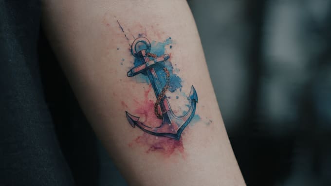 be your watercolor tattoo artist and designer