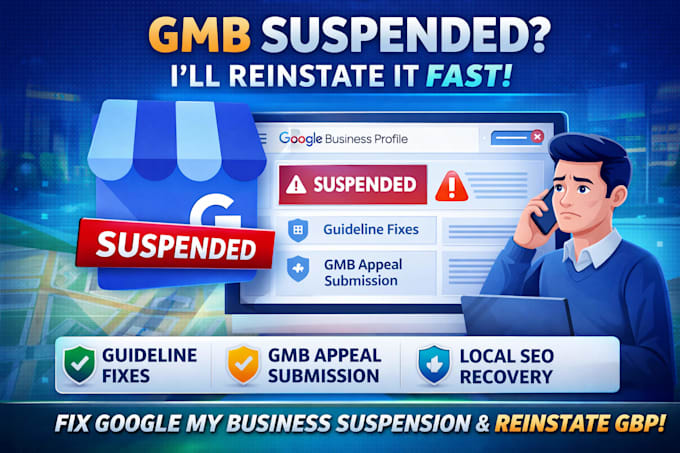 restore your suspended gmb gbp listing quickly