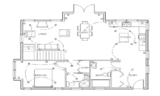 Redraw 2d house plans, floor plans, and permit drawings by ...