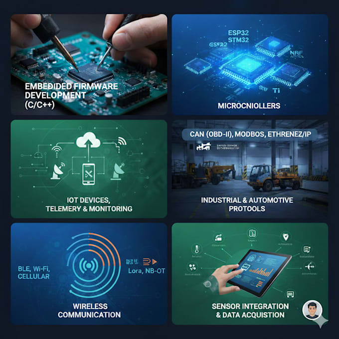 design and develop embedded system firmware