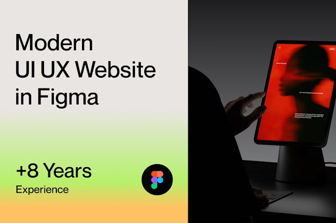 Design a modern ux ui interface on figma for a website by Bolieustudio ...