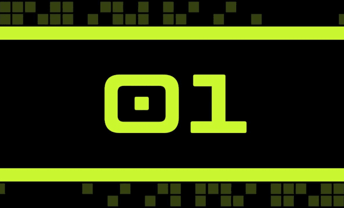 create a professional animated countdown intro video
