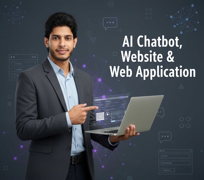 develop ai chatbot, website and web application