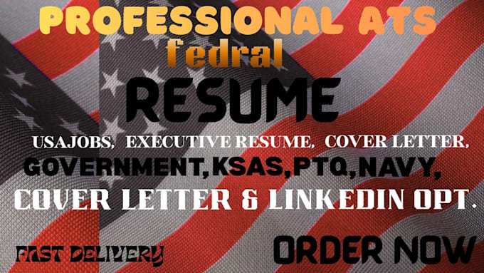 Write an ats optimized federal resume for government jobs by Neha ...