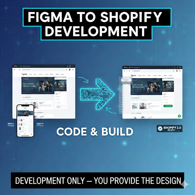Convert your figma design into a shopify theme by Webdevdaddy | Fiverr