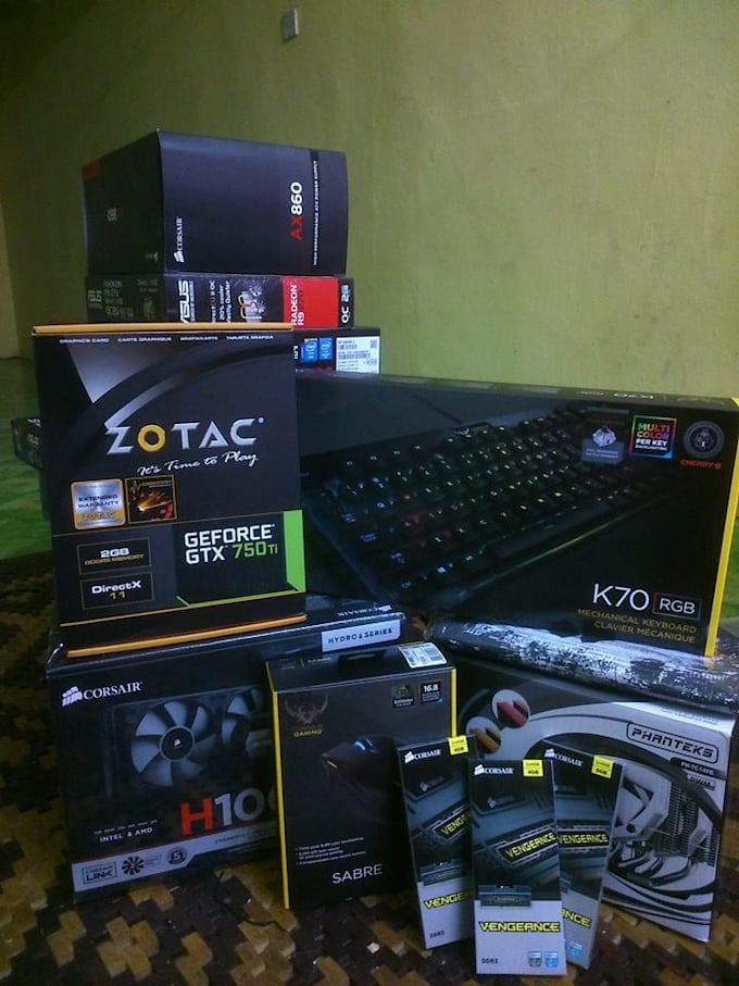 quote and sourcing item require to build PC and fpv drone