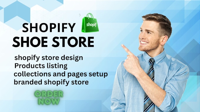 create shoe store as shopify store manager