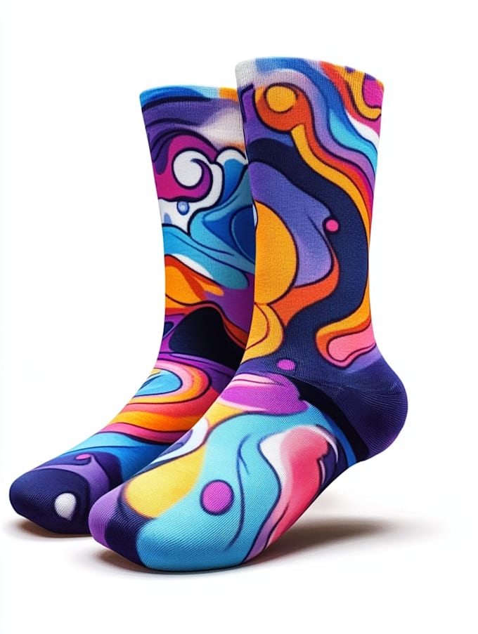 design custom and unique socks design