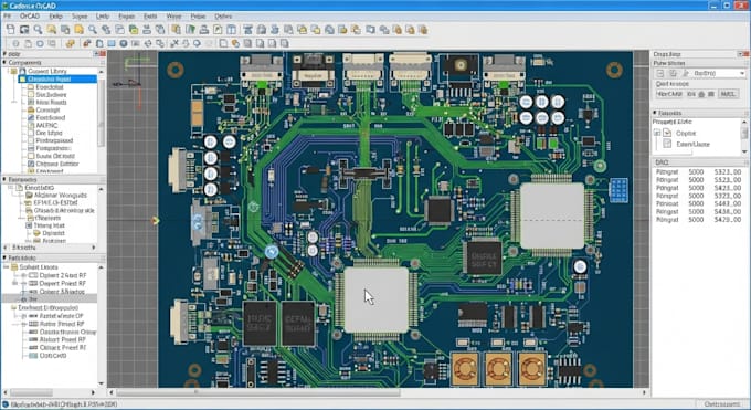design rf pcb on cadence orchad