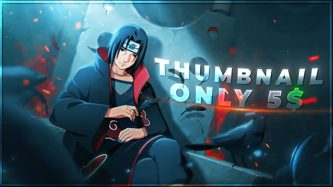 design professional custom anime amv thumbnails