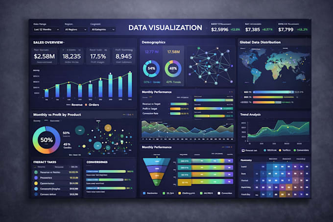 Diseñar paneles de control interactivos de power bi