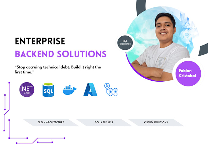 architect and build a scalable saas backend in net core