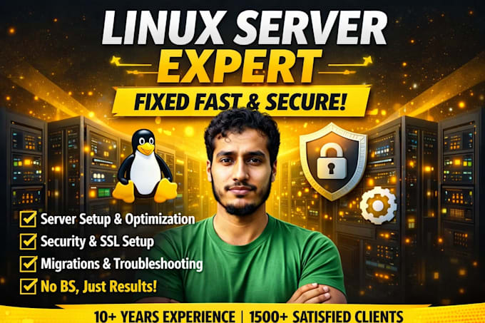 setup or fix any linux vps server and deployment